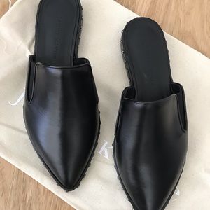 Brand new black jenni Kanye Vitelli mules